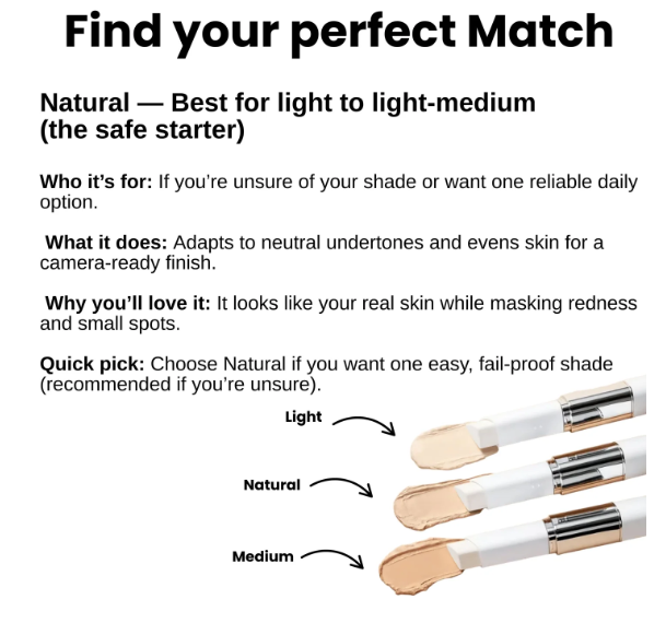 Skincare Foundation Stick