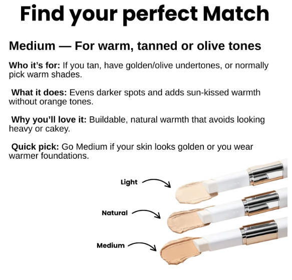 Skincare Foundation Stick