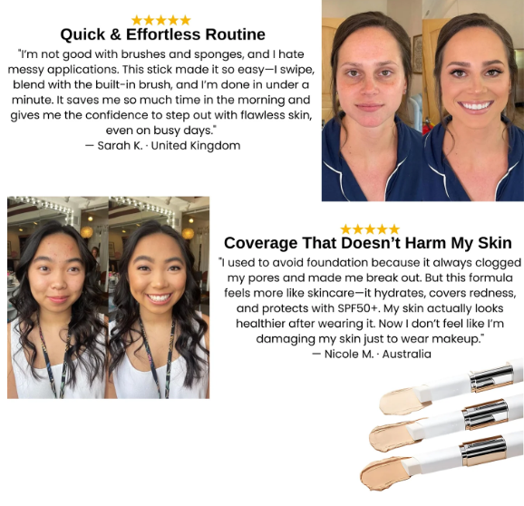 Skincare Foundation Stick