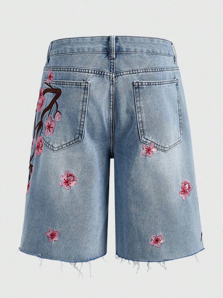 UNISEX BLOSSOM JORTS