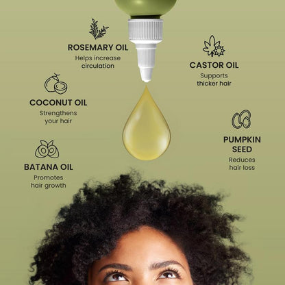 Pure Batana + Castor Oil Hair Growth Solution (120 mL)