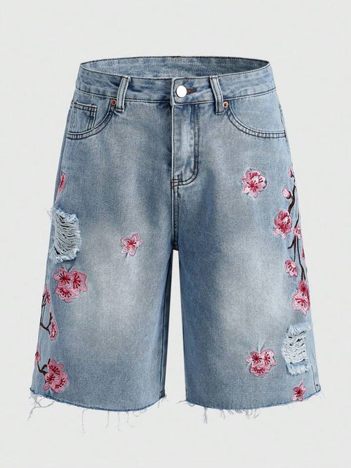 UNISEX BLOSSOM JORTS