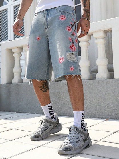 UNISEX BLOSSOM JORTS
