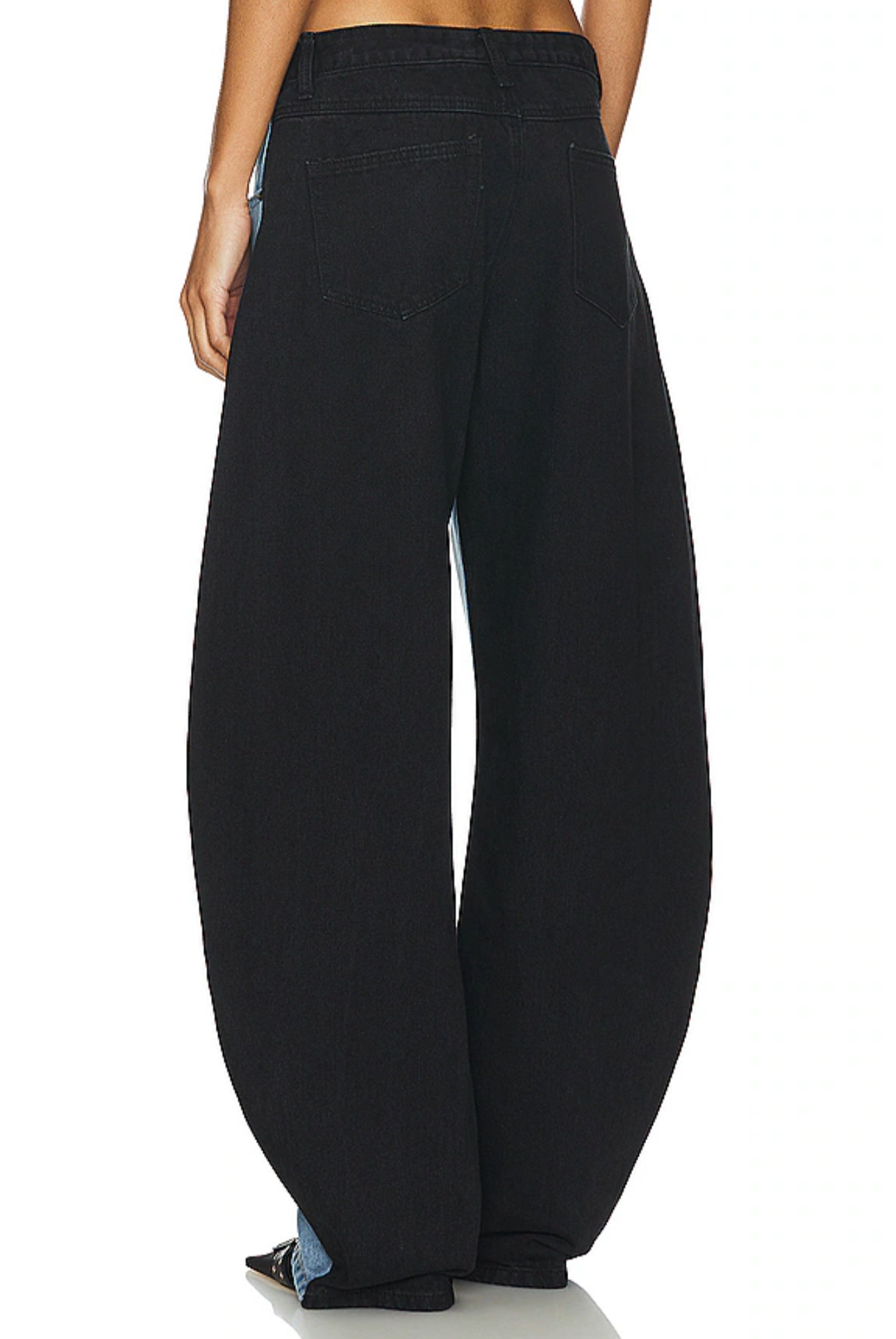 Two-Tone Denim Jean