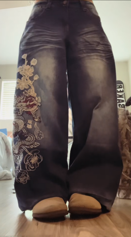 Unisex Dragon Jeans