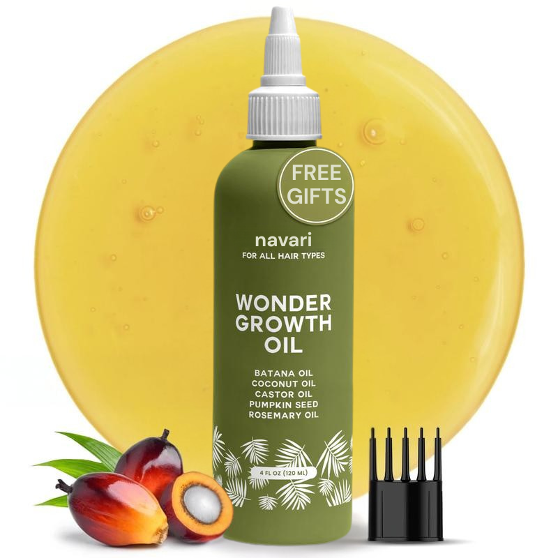 Pure Batana + Castor Oil Hair Growth Solution (120 mL)